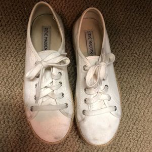 White sneaker espadrilles